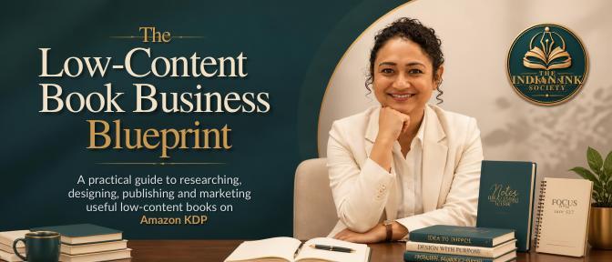 Low-Content Book Business Blueprint cover